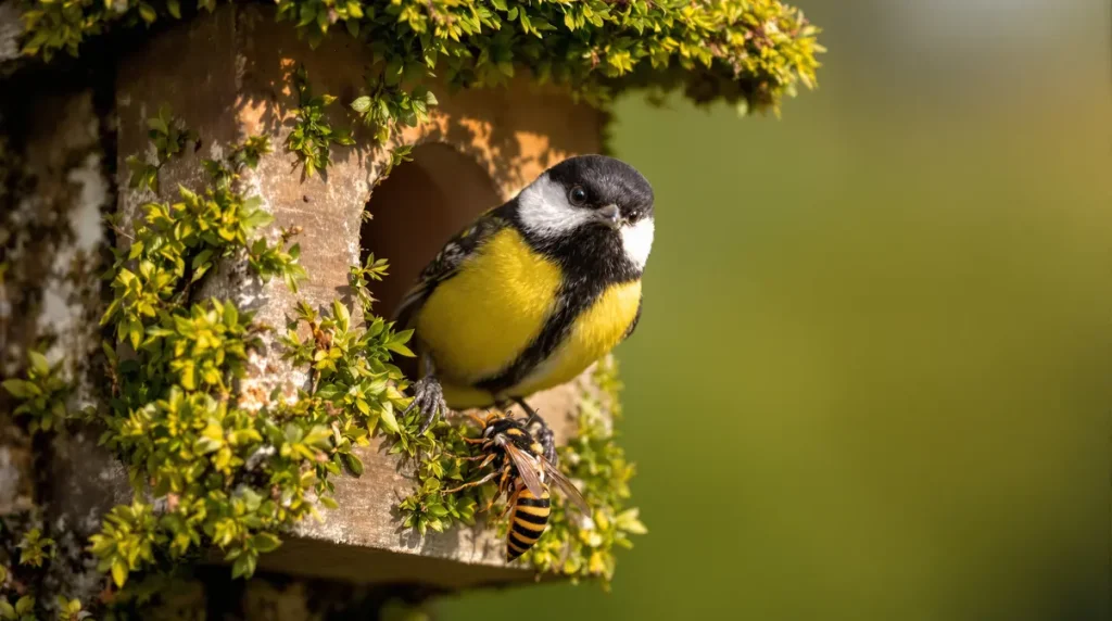 Ce petit oiseau de nos jardins élimine les frelons asiatiques un par un : découvrez comment l’attirer durablement chez vous