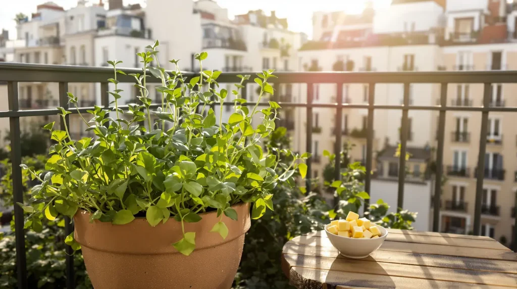 Cette plante remplace les cubes de bouillon en cuisine et se cultive en pot à cette période précise