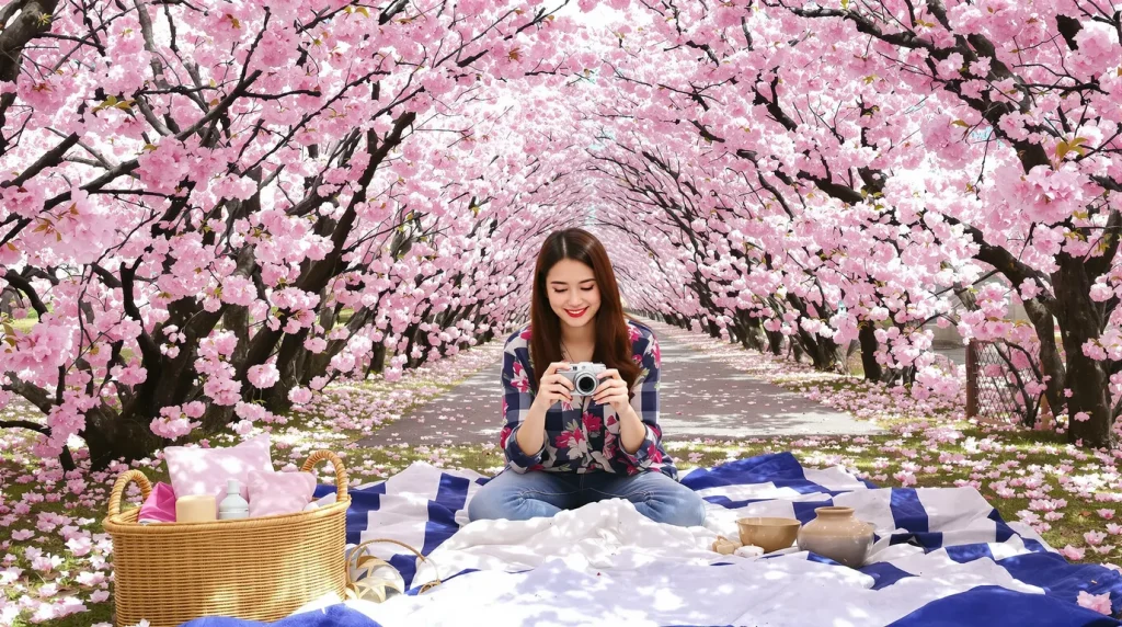EN IMAGES : Les plus belles photos d’Hanami, la floraison des cerisiers japonais, dans le monde