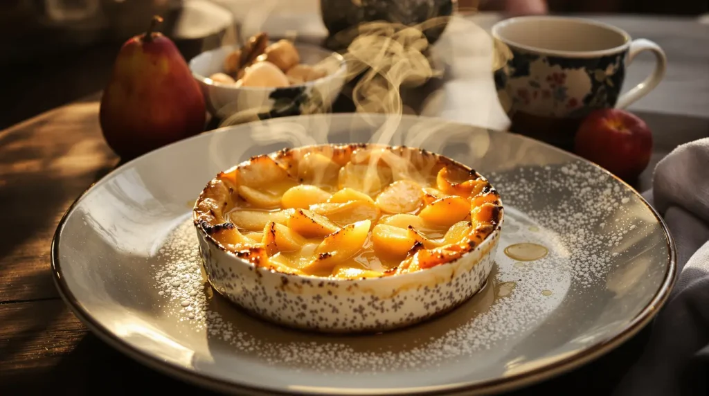 « Je n'ose plus servir d'autres desserts quand j'ai des invités en hiver » : le clafoutis express qui a transformé mes fins de repas en famille